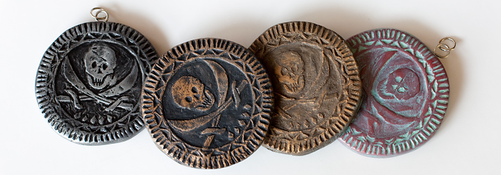 Polymer Clay Pirate Coin Tutorial