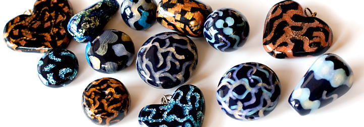 Polymer Clay Crackled Inlay Tutorial