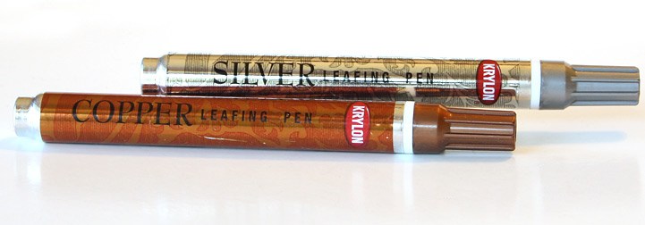 Using Metallic Pens with Polymer Clay