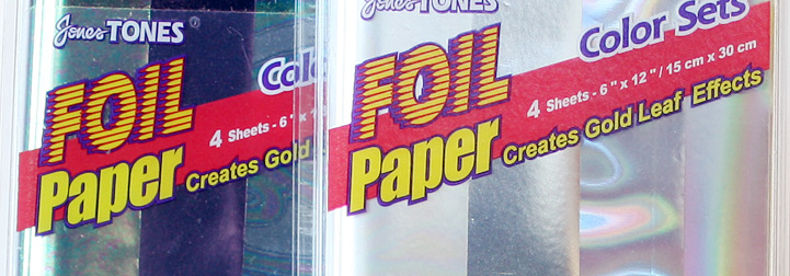Using Transfer Foil with Polymer Clay